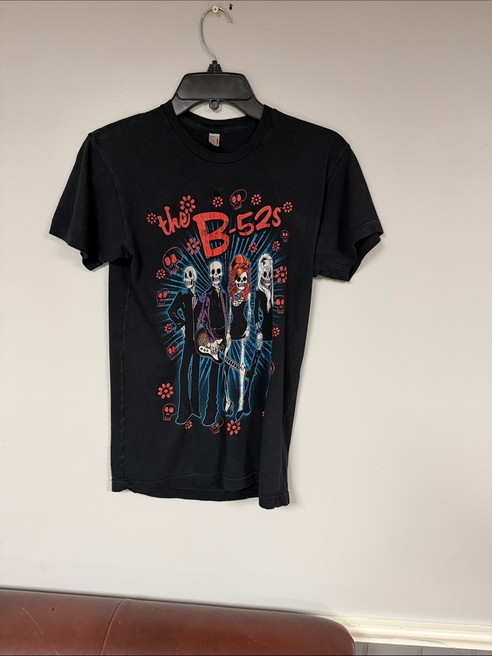 American Apparel The B-52S Vintage Black Graphic T-Shirt S